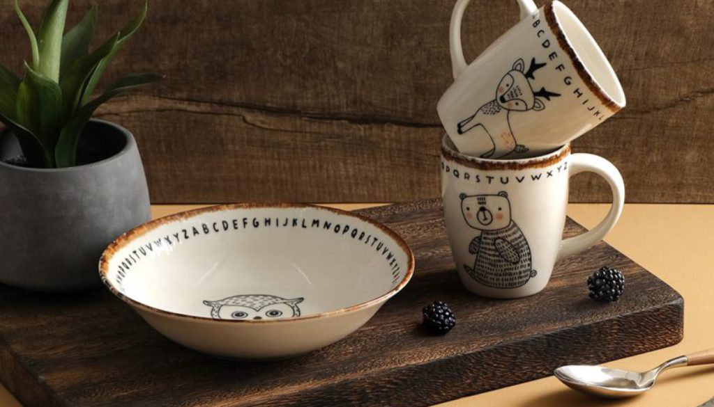 woodland brown small mug 1